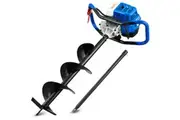 POWERBLADE PD750 52cc 2-Stroke Petrol Post Hole Digger, 200mm Auger w/ 600mm Extension Shaft