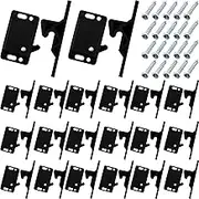 Moxweyeni 20 Pcs RV Drawer Latch and Catches 10 LB Pull Force Cabinet Latch Grabber RV Cabinet Lock Camper Cabinet Door Latch Replacements Push Catch Latch with Mounting Hardware for Home Office