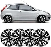 ElgnAura 17 Inch Wheel Cover for and Most Cars, Set of 4 Snap On Hubcap, Universal Car Accessories Fit for Any 17 Inches Steel Wheel, Auto Tire Replacement Exterior Cap
