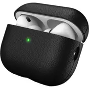 KeyBudz Artisan Series Leather Case AirPods Pro Gen2 - Black