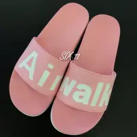 在飛比找蝦皮購物優惠-@SIX@AIRWALK 大字LOGO 輕量 休閒 拖鞋 粉