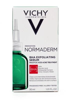 Normaderm BHA Exfoliating Serum Salicylic Acid Acne Solution By Vichy