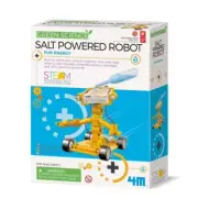 4M Green Science Salt Water Powered Robot DIY Build Kids Fun Learning Toy 8y+