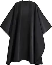 AIHOPESTO barber cape hair cutting cape hair cape for hair cut, Pure Black