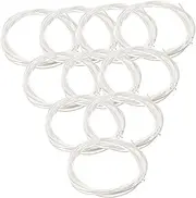 UPKOCH 10 Packs Nylon Guitar Strings Replacement for Folk Acoustic Guitars Durable Plated Coated Strings Easy to Install Musicians