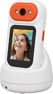 2 Way Video Calling Camera, 1080P HD Indoor Home Nanny Camera, Smart Motion Detection, 350 Degree Rotation, Gesture Zoom, for Baby Elderly Nanny Pet