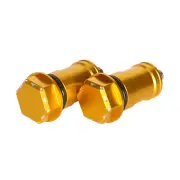 Glod Engrave Frame Cap Hex Seat Bolts Screw Hook For Honda Monkey 125 2018-2024