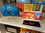 Nintendo New 3DS Handheld Console Pokemon Stand Charizard Gamepad Holder