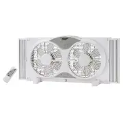 PowerZone BP2-9A Reversible Window Fan, 9"