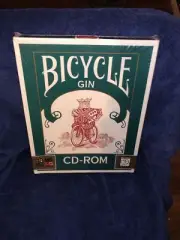 Bicycle Gin new sealed PC Card game big box CD-ROM
