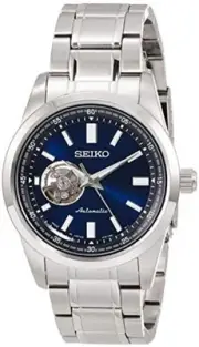 Seiko SCVE051 Automatic Mechanical Skeleton Stainless Men Watch F/S w/Tracking#