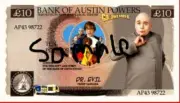 Goldmember - Bank of Austin Powers – Dr Evil - Top Quality Novelty Banknotes!