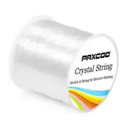 0.8mm Elastic String, Stretchy Bracelet String Crystal 1 Pack Crystal Clear
