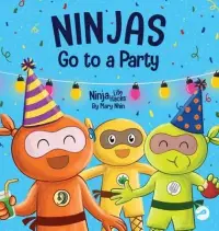 在飛比找博客來優惠-Ninjas Go to a Party: A Rhymin