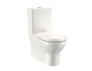 Clark Round Close Coupled Back To Wall Toilet Suite Back Entry CL30044.W4S