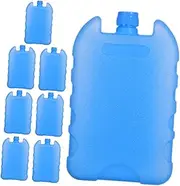 8pcs Packs Blue Reusable Ice Cases Sandwich School Keeping Ice Cases or Cooler Insulated Bags
