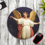 GUARDIAN ANGEL ART D3 CUSTOM NEOPRENE MOUSE PAD DESK MAT SCHOOL OFFICE HOME GIFT