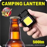 LED LIGHT FLOOD LIGHT CAMPING EMERGENCY 4X4 500lm BOTTLE OPENER KEY CHAIN MAGNET