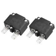 Circuit Overload Protector 30A AC125/250V DC32V Thermal Circuit Breaker 2pcs