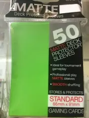 Lime Green (100) ULTRA PRO Card Sleeves *PRO-MATTE* DECK PROTECTORS MTG Pokemon