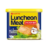 在飛比找PChome24h購物優惠-LOTTE 雞肉午餐肉-原味(340g)