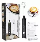 Milk Frother Handheld Electric Hand Mixer Milk Foamer,USB Rechargeable Drink New