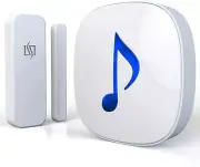 HTZSAFE Wireless Door/Window Sensor Alarm System 200 Meters Transmission Range