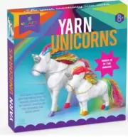 Craft-tastic Yarn 2 Unicorns Kit Kids Craft Project Kit ~ Cardboard Form NEW