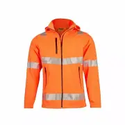 MOVER Hi-Vis Heavy Duty Softshell Jacket with Reflective Tapes