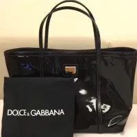 在飛比找蝦皮購物優惠-Dolce&Gabbana 正品真皮購物包