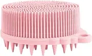 Silicone Body Brush - Non Slip Body Scrubber, Body Scrubber For Deep Cleansing | Convenient Shampoo Brush, Double-Sided Body Brush, Scrubber