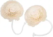 2pcs Replaceable Faux Flower Heads for Essential Oil Diffuser Stylish Artificial Flower Oil Diffuser Decoration for Home Office Car Enhance Atmosphere