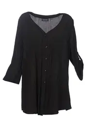 Rayon Crepe Shirt--GOR-100955T1
