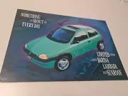 1997 Holden Barina Lambada Original Australian Rare Sales Brochure New Beep Beep