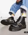DR. MARTENS 101 UB QUAD Platform Ankle Boots MSRP$249 Unisex