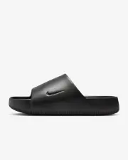 NEW Nike CALM SLIDES Sandals Slip Ons Men's Size 6 in BLACK / NOIR FD4116-001