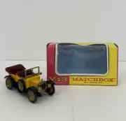 Vintage Matchbox Lesney Y-13 “ Models of Yesteryear ” 1911 Daimler 1960s NEW ❤️