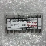 Double Flange Dia 1.2mm Stainless Steel Watch Spring Bar Kit 18 Sizes 360PCS/box