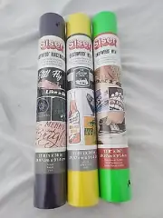 Siser Easyweed Heat Transfer Vinyl HTV 3 Roll Bundle Green Yellow Purple
