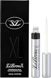 [LIBROW] Purified Eyebrow Physician-Formulated Serum XL for Fuller & Thicker Looking Eyebrows | Natural Eyebrow Enhancer Safe for Sensitive Skin | 6-Month Supply (6ml)