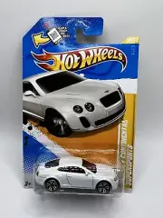 Hot Wheels 2012 New Models Bentley Continental Supersports White