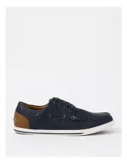 [Reserve] Benjamin Boat Shoe in Navy