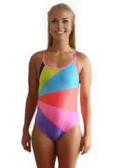 Zoggs women's Geo Splash Star Back