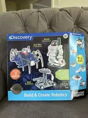 Discovery Kids Build Create 7 in 1 Alternative Energy Robotics STEM Activity new