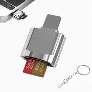 TF OTG Card Reader Adapter for Android and iPhone with Lightning Type-C Micro USB-Style 3