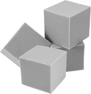 Kisangel 4pcs Thick Soundproof Blocks for Acoustic Treatment High Density Insulation Cubes for Ktv Walls Noise Absorption Panels Fireproof Design