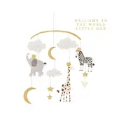 Hammond Gower Occasions Welcome To The World Little One Card - 15.5x15.5cm