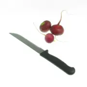 x 1 Steak Knife Set Serrated Edge Steel Utility Knives Steaks Cutlery Utensil