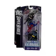 DC Super Heroes Justice League Unlimited Action Figures: Huntress, Atom, Batman