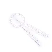 360 Degrees Calibrated Goniometer Physio Medical Joint Angle Measure Ruler CR